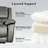 2 - Piece Modern Leather Match Manual Reclining Living Room Set , Wall Hugger Design, with Comfortable Foam & Pocket Coil Seating-634657929