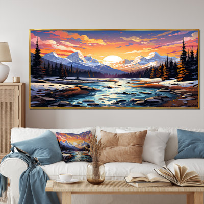 Colorado River Trail - Forest And River Wall Art
