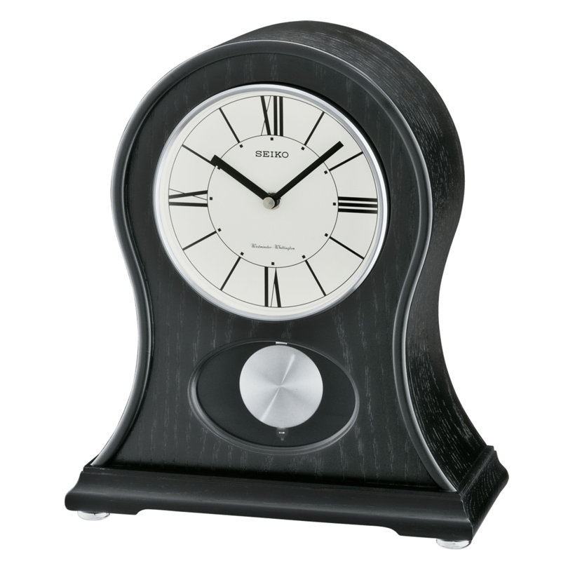 QXQ027KLH Mantel Clock, Black