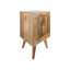 Leonardo 36cm W Solid Wood Bedside Table