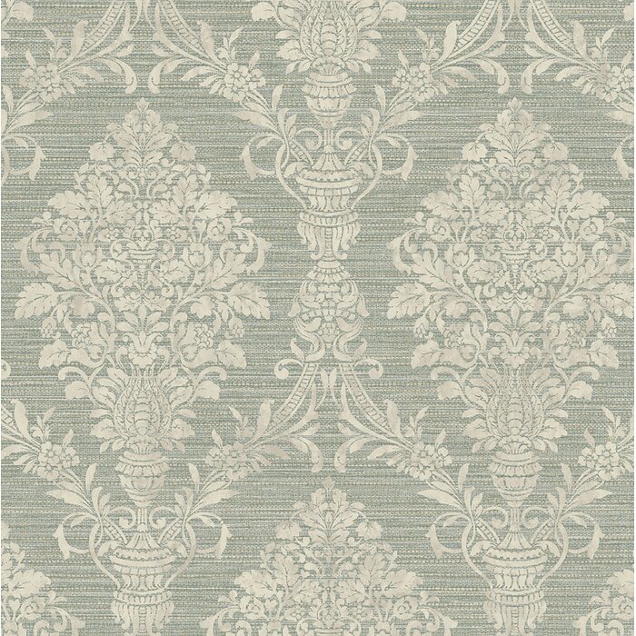 Astoria Grand Damask Double Roll | Wayfair