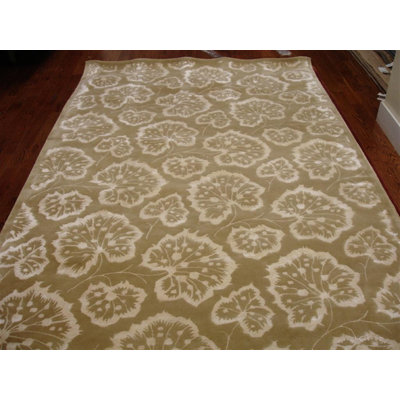 Bowens Hand Tufted 50% Viscos, 50% Wool Rug