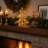LED Gold Tinsel Christmas Tree With Timer