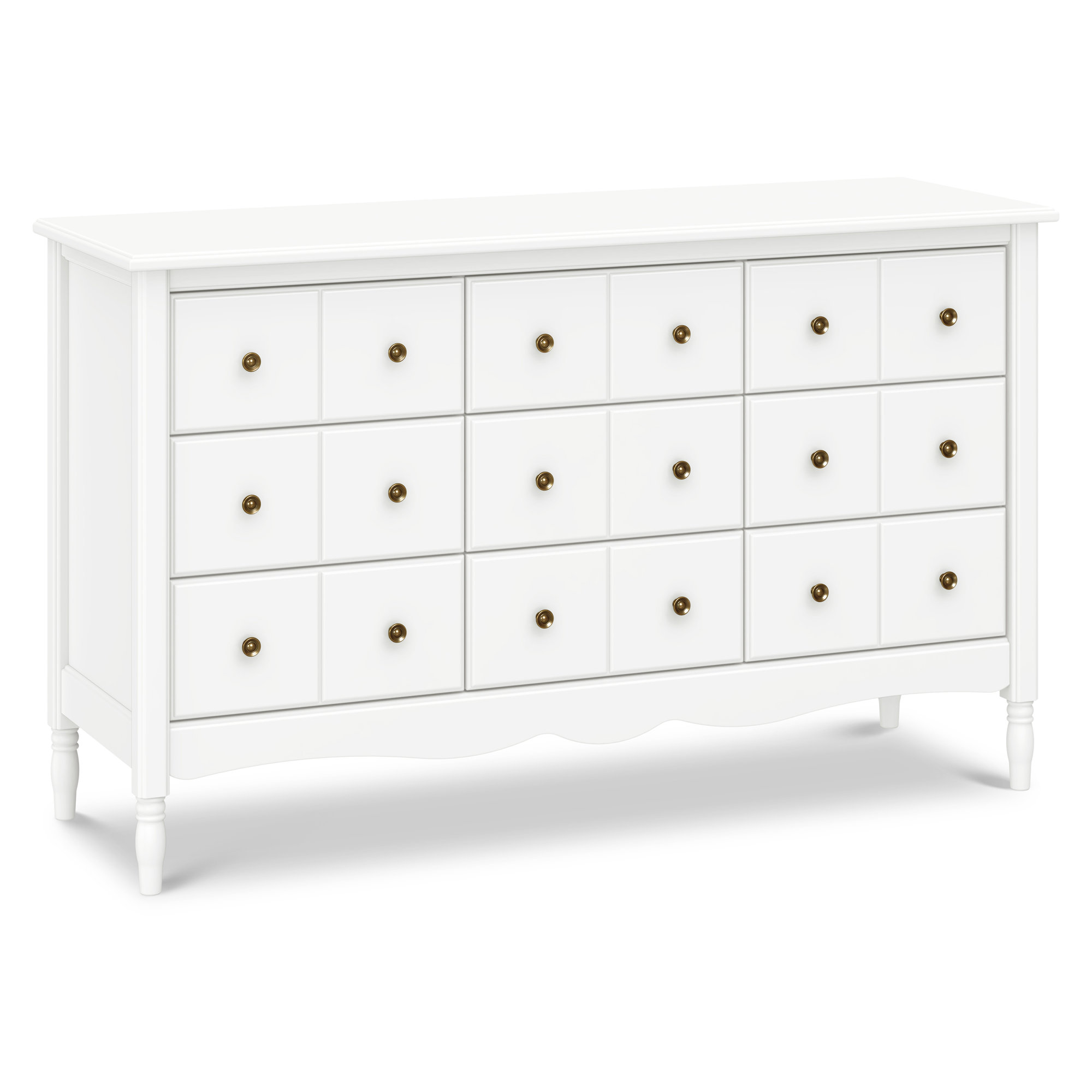 Liberty Kids 9 - Drawer Dresser, Warm White