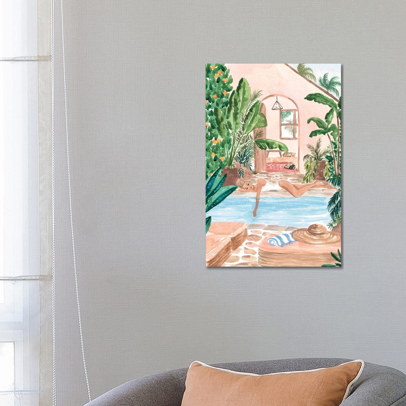 Sun Siesta by Sabina Fenn - Wrapped Canvas Painting, 66.04 cm H x 45.72 cm W x 3.175 cm D