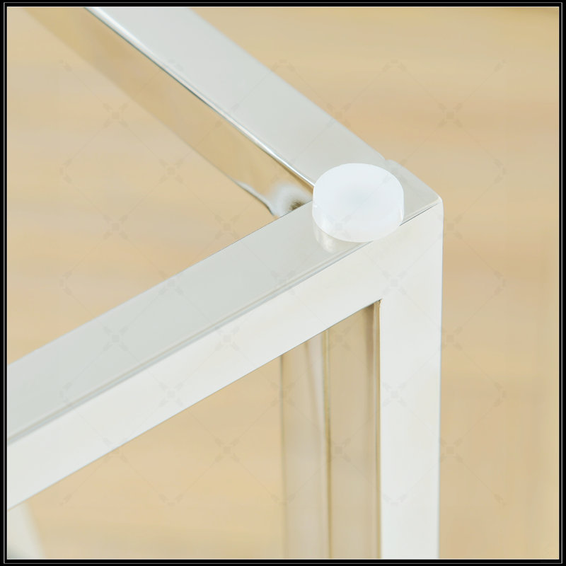 Table basse moderne Modern, Chrome chrome