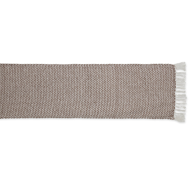 Destainy Solid Table Runner,  72'' x 15'', Dark Brown