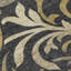 Tapis noir en polyester tissé à la machine Fritch-590008819