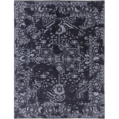 Overdyed One-of-a-Kind 9' 0" X 11' 9" Hand Knotted Area Rug