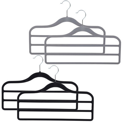 Glendale Heights Velvet Non-Slip Multi-Layer Hanger for Skirt/Pants