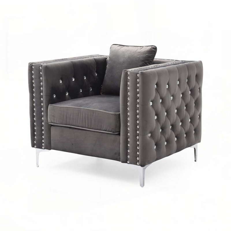 Chaise Paige G822A-C, GRIS