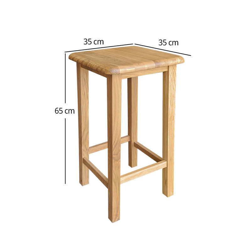Bobigny Solid Wood Side Table Set