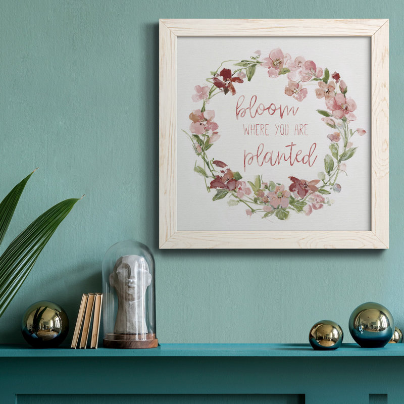 «Succulent Trio I», peinture sur toile encadrée, Cadre blanc, H 35,5 po x l 35,5 po x P 1,5 po