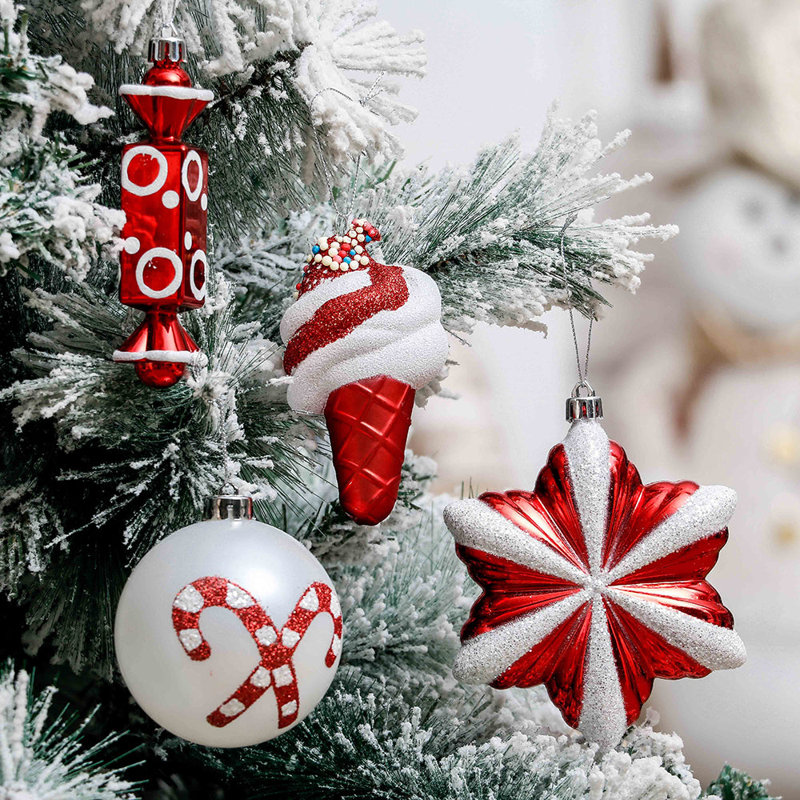 Ensemble de 60 boules de Noël Jathusan