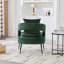 Fauteuil rembourré en velours-1856877543