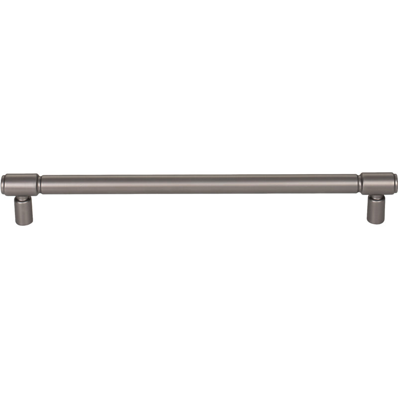 Clarence Bar pull, Ash Gray, 8 13/16" Center to Center