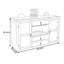 Nouveau buffet en bois massif de style chinois
