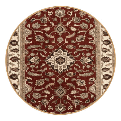 Machine Washable Persian Brown Area Rug