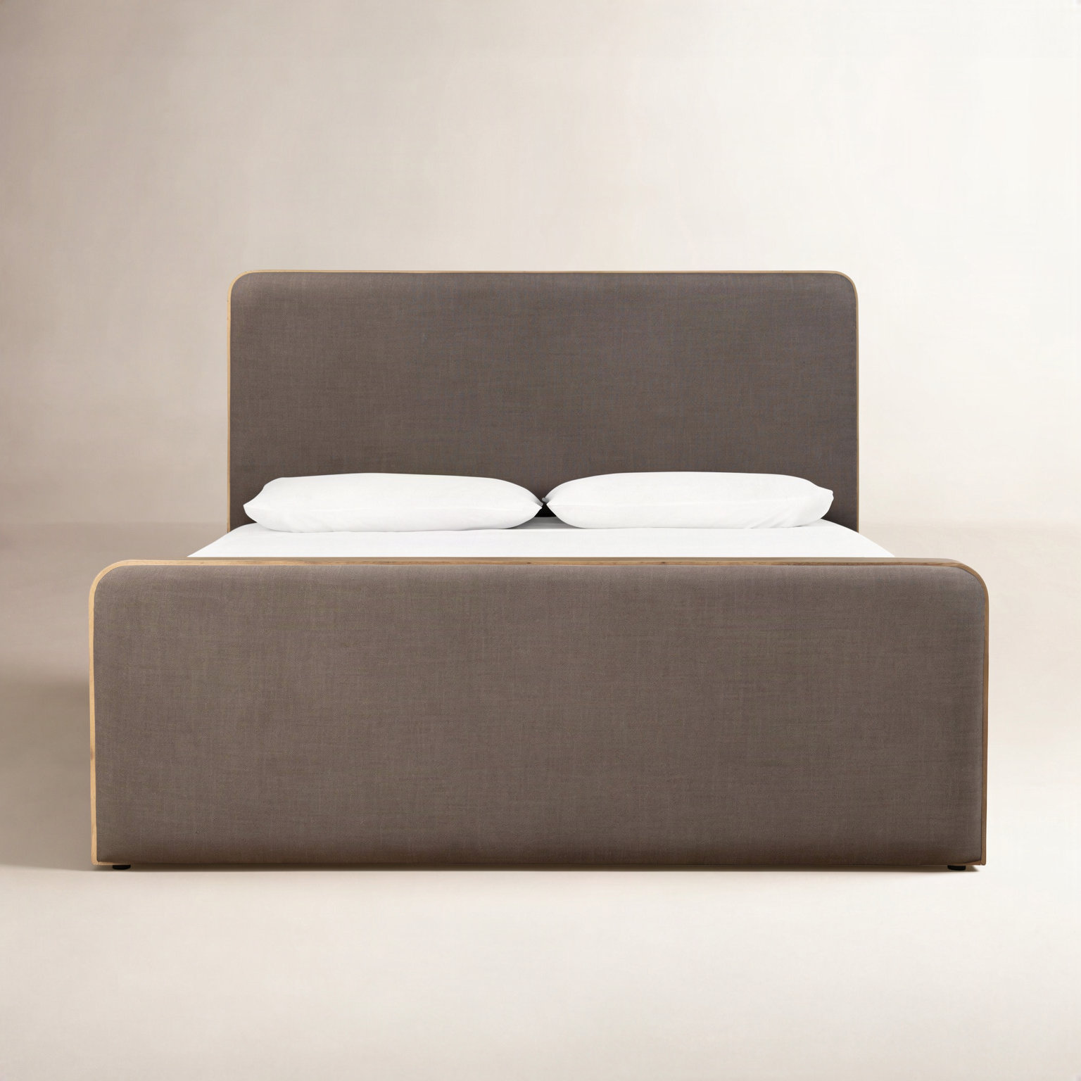Hart Upholstered Bed, Queen, Savoy Coffee/Light Brown