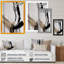 Golden Minimalist Abstract IV - impressions sur toile abstraites-719208447-719208445