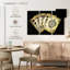 Poker Spade - 3 pièces sur toile tendue-1732056548