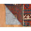 Tapis rouge en laine noué à la main 6 pi 10 po x 9 pi 3 po AFEC764E9A084FB8ABE2876B2DB4BCF7