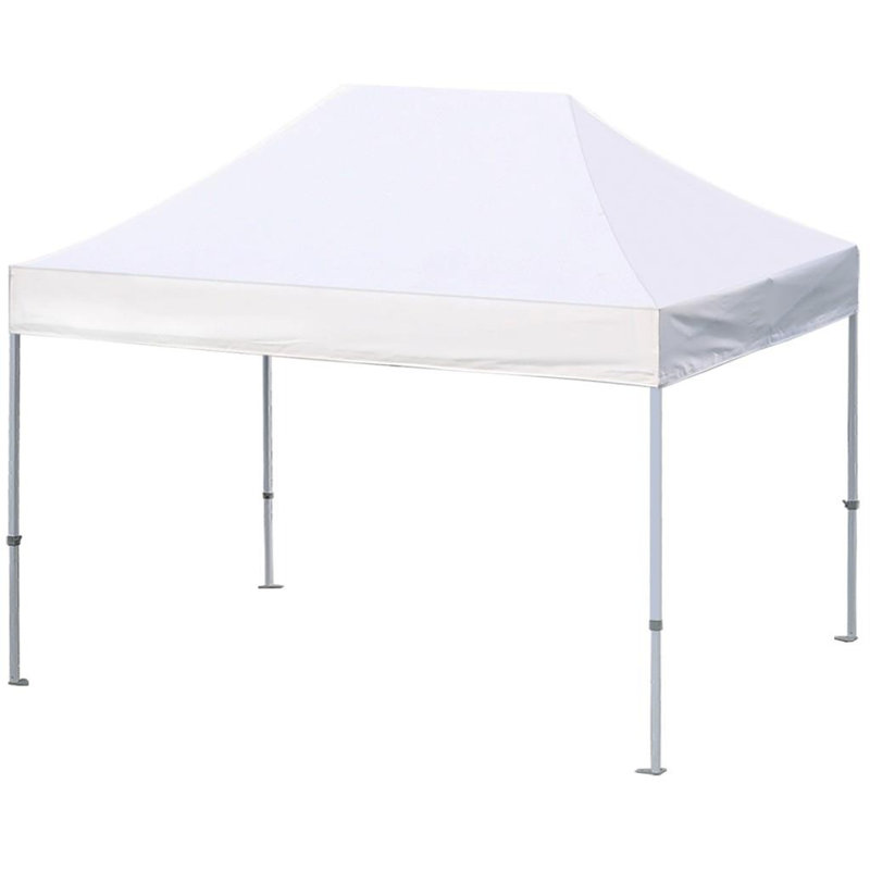 Auvent en acier Amaziyah, Blanc, 10 pi x 15 pi