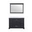 Meuble-lavabo simple l 48 po x P 22 po Dukes et miroir 46 po Dukes-2091902026-2091902029
