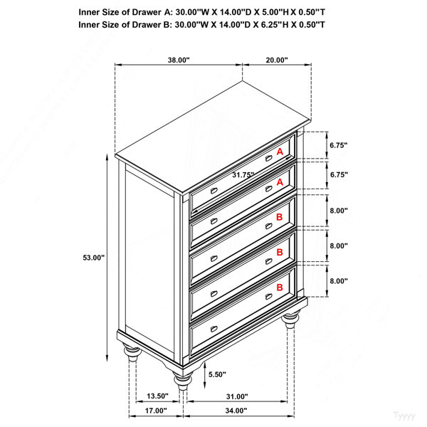 Dimensions du produit
