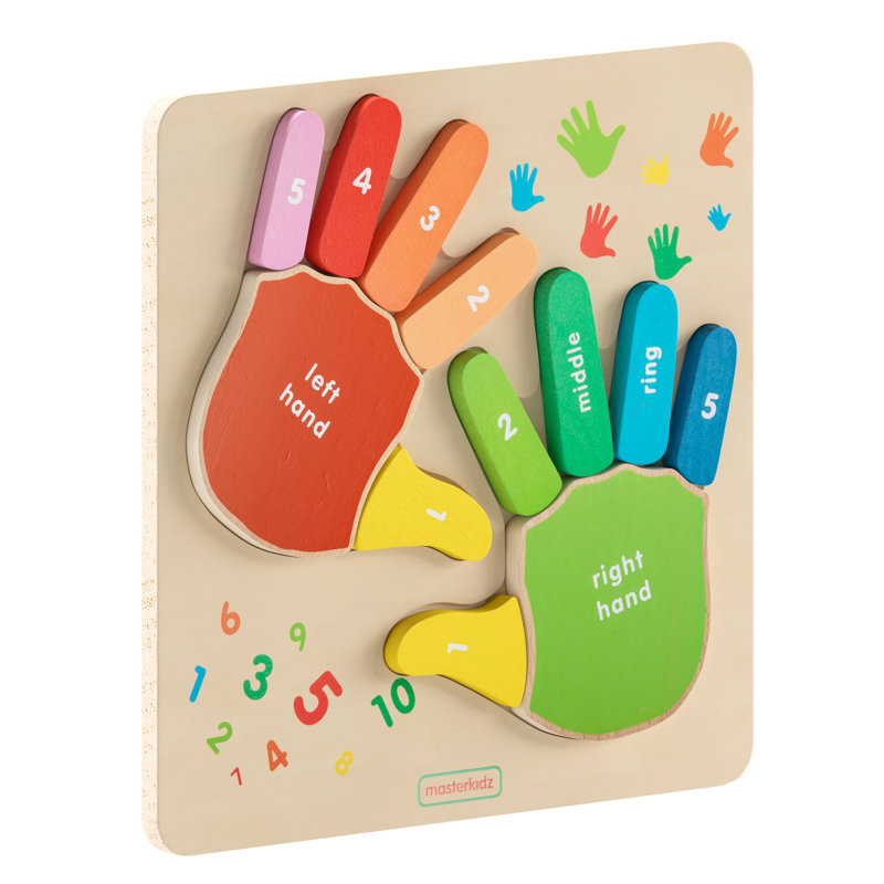 Tableau de casse-tête de comptage lumineux Bright Beginnings