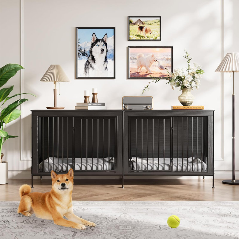 Furniture Style Crate, Black