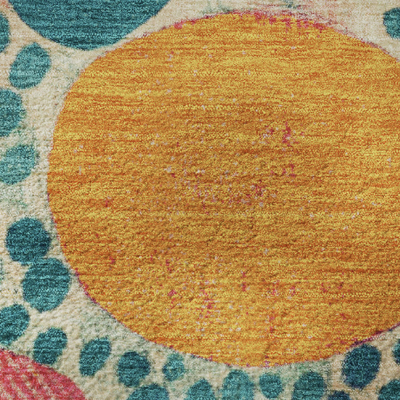 Tapis géométrique de qualité supérieure lavable à la machine AMF1895 Mayfield / AMF1895TE, Rectangle 10 pi x 14 pi