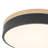 Scandinavian Dimmable Wooden Led Round Flush Mount-166583421-166583423