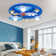 Cygnus 8 - Light Acrylic Dimmable Geometric Chandelier