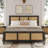 Rattan Bed Frame With Headboard-110712480-110712483
