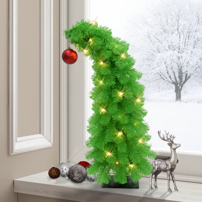 3' Pre-Lit Artificial Whimsical Christmas Tree