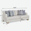 Marielle 88" Upholstered Sofa, Birch