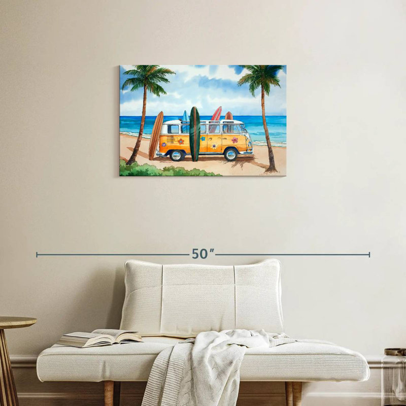 Gillard Surf Flower Power, H 20 po x l 30 po