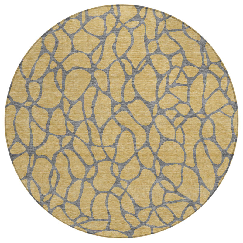 Tapis rond 8 po