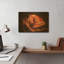Art mural en métal doré, "Ble saing" par Martin Podt, 16 po x 12 po-309731117