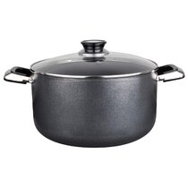 Westinghouse 9” 4 QT. Black Cast Aluminum Dutch Oven With