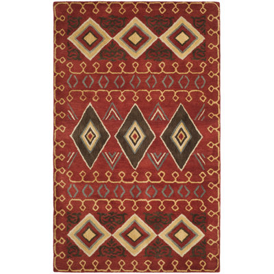 Boyd Hand Tufted Wool Geometric Rug