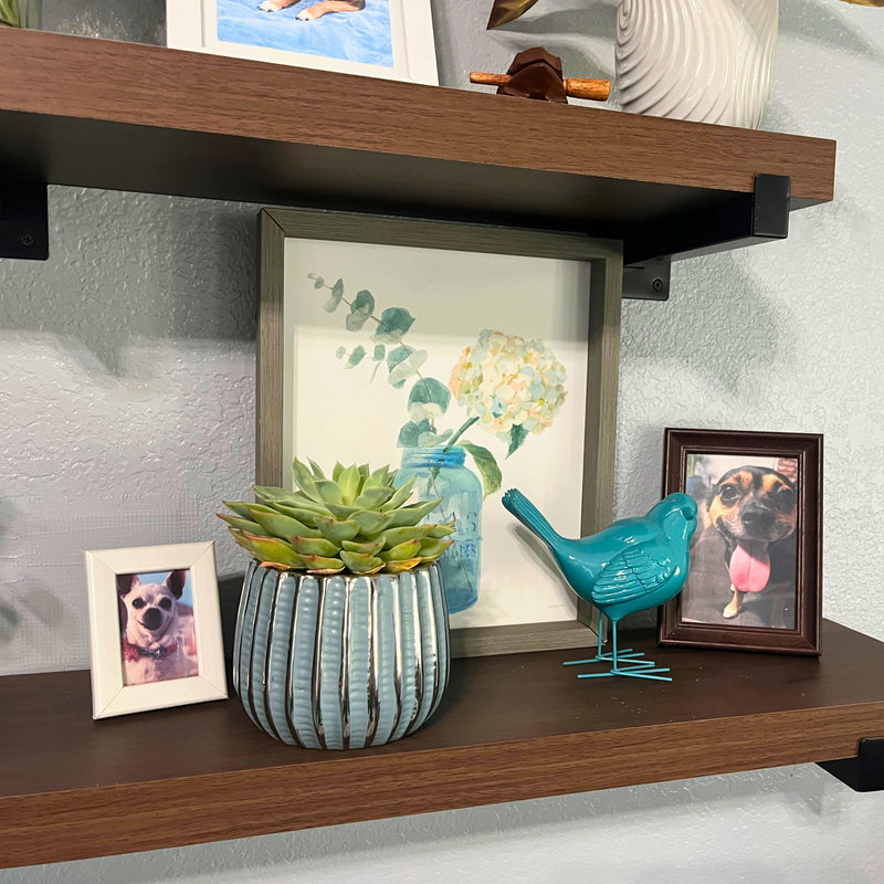 4" Ceramic Houseplant Ceramic Pot, Decorative Planter, Blue
