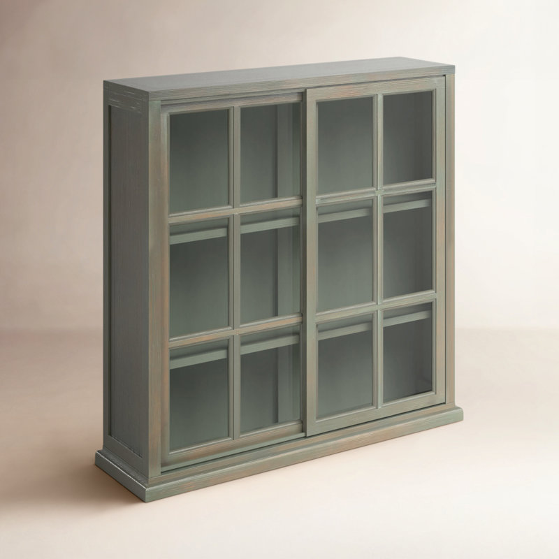Fayette Storage Bookcase, Ash Gray