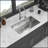 33" Undermount Kitchen Sink - 33*19 Inch Single Bowl 16 Gauge Stainless Steel Ledge Workstation Kitchen Sinks