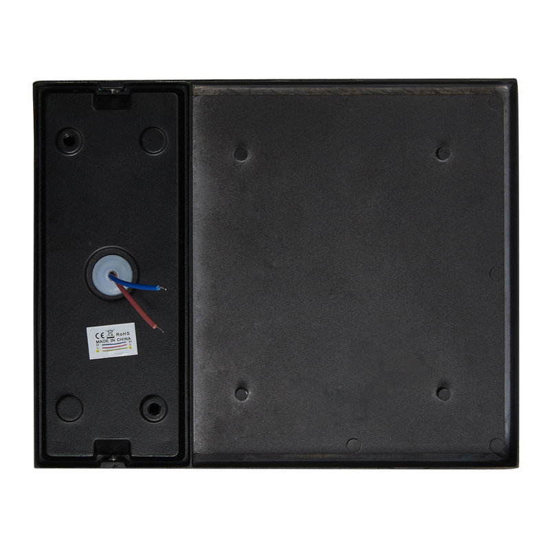 Matte Black Outdoor Sconce
