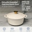 Cocotte ronde en fonte émaillée Lexi Home-77144041-80690449