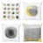 Grey/Yellow/White