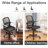 Ergonomic Mesh Task Chair with Flip-Up Armrests