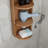 Wall Mounted Required Bathroom Shelves-387490528